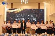 ขอแสดงความยินดีแก่นักเรียนโรงเรียนเตรียมอุดมศึกษา จากการแข่งขันตอบปัญหากฎหมาย ระดับมัธยมศึกษาตอนปลาย ประจำปีการศึกษา 2568